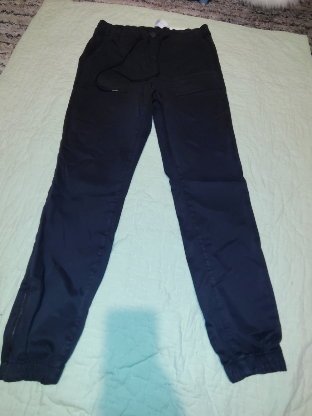 American Eagle Outfitters Women's Grey Jogger Track Pants